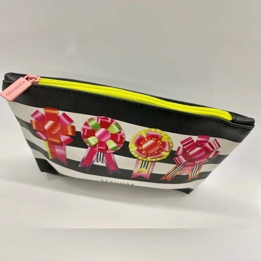 Sephora Bows Makeup Bag Cosmetic Bag Pencil Bag Limited Edition